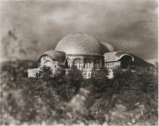 The first Goetheanum, from the southwest