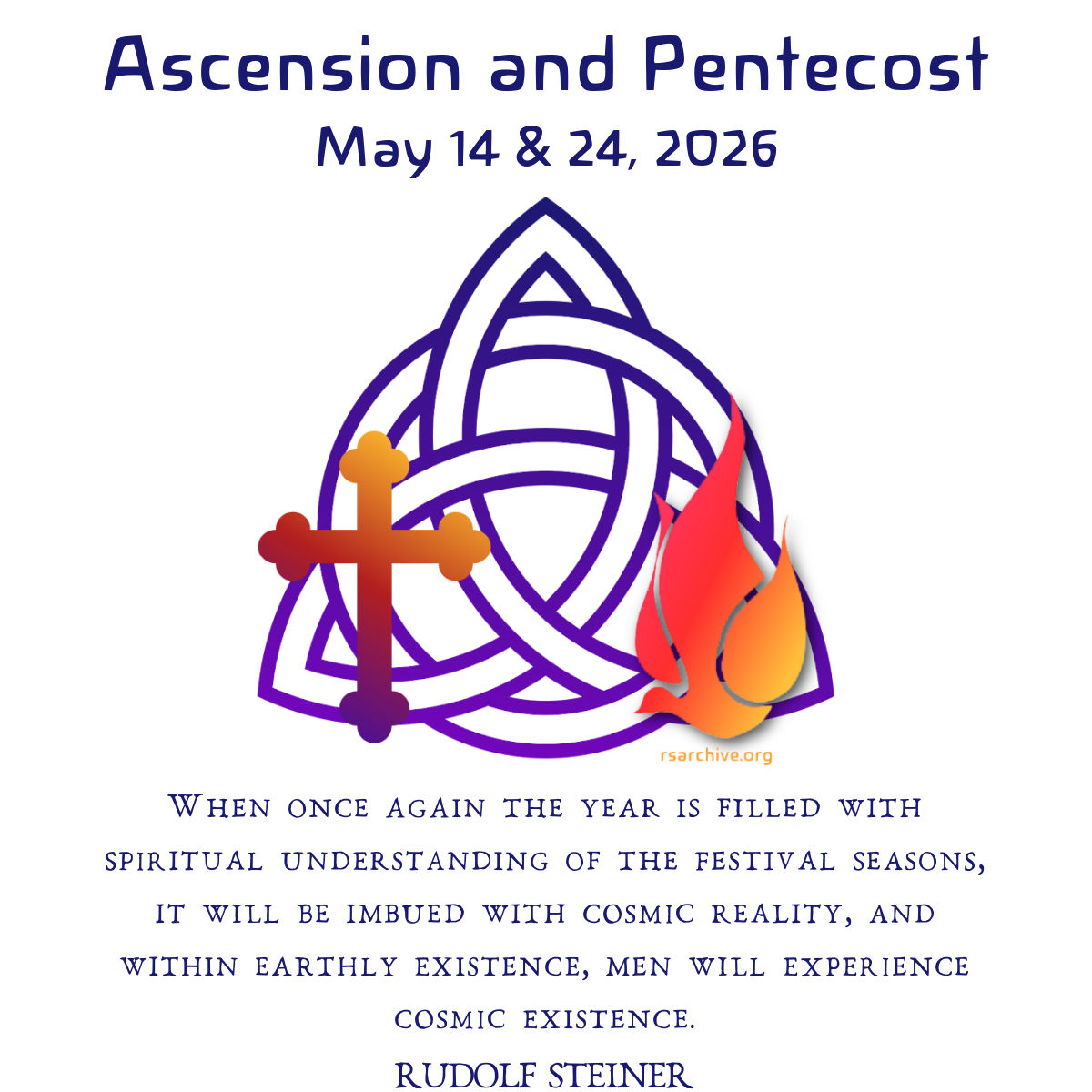 Ascension & Pentecost