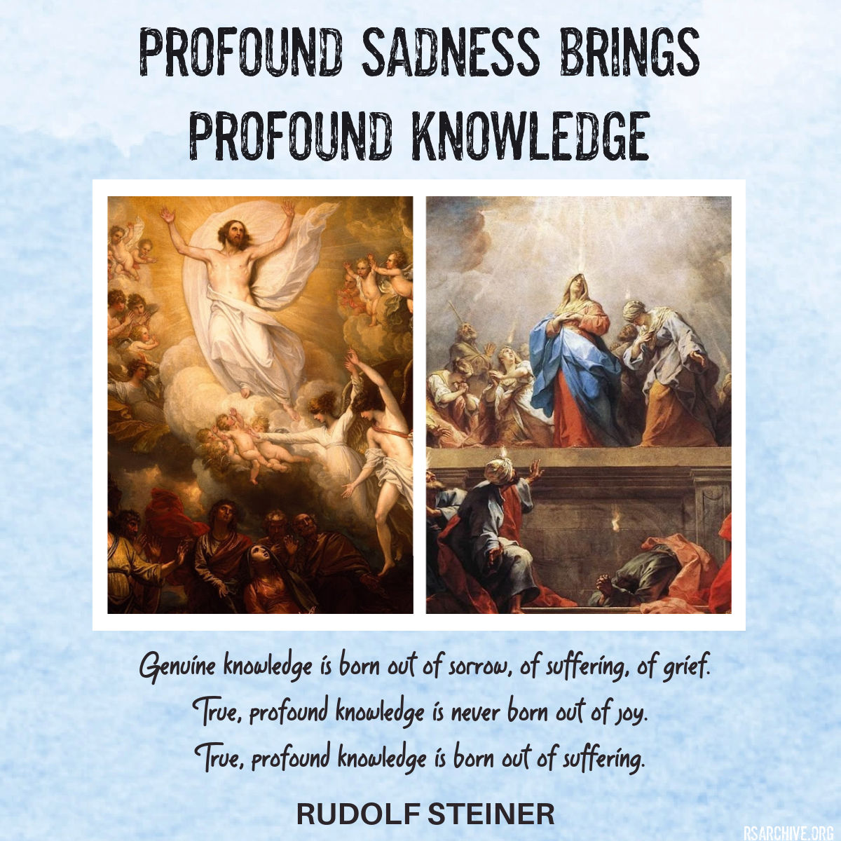 Profound Sadness Brings Profound Knowledge