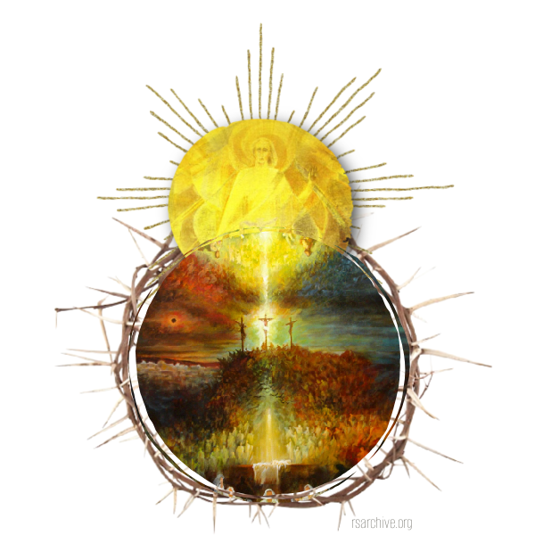 SOL Collage including The Resurrection of Christ by Liane Collot d'Herbois